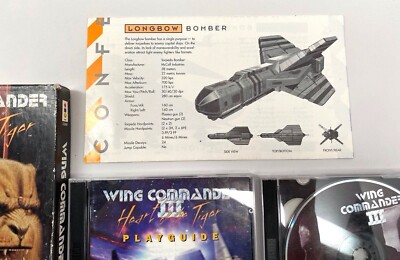 ★日本未発売/北米版/3DO/WING COMMANDERⅢ/ウィングコマンダー WING COMMANDER III Heart Of Tiger Panasonic 3DO Long Box | eBay