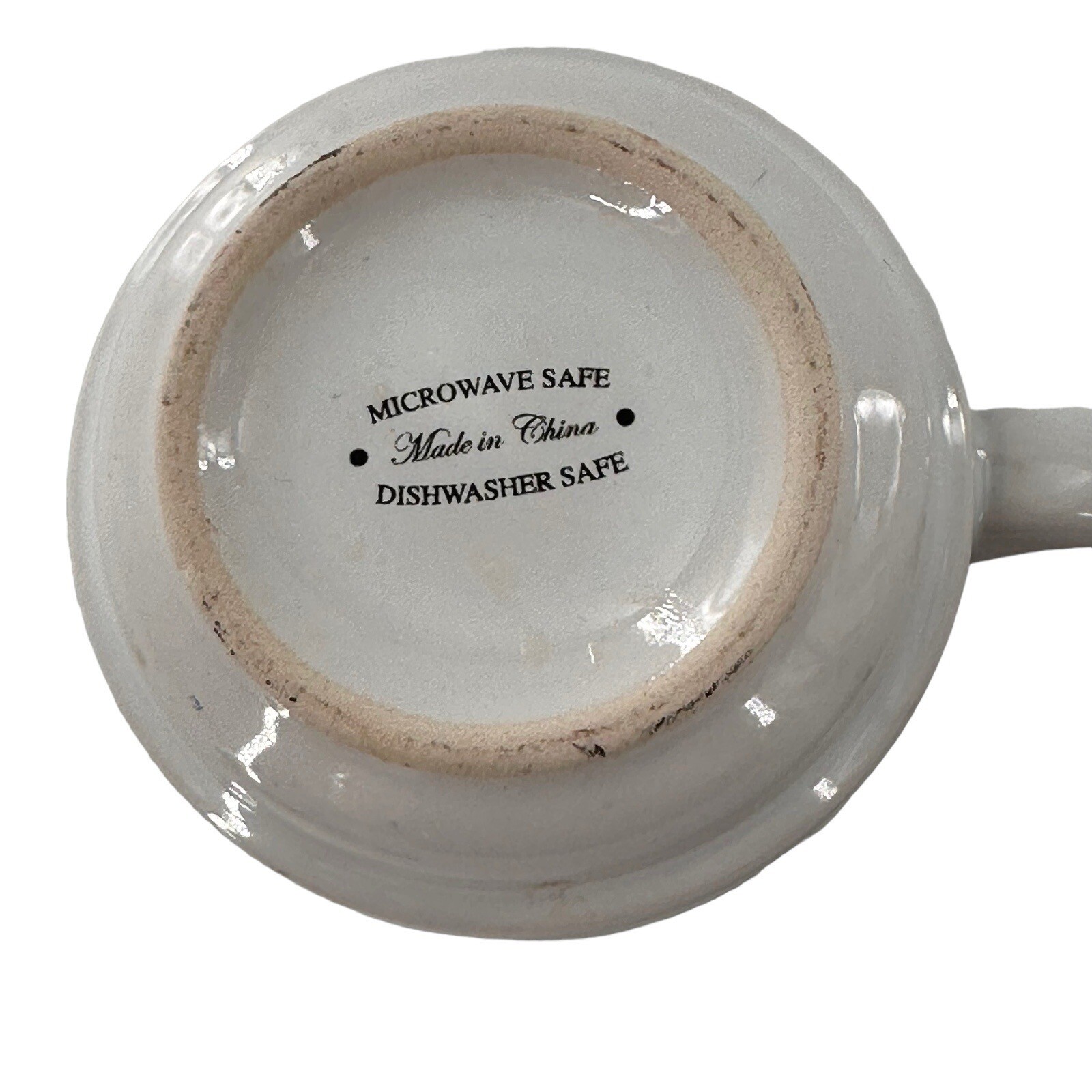 2x Old East Main Co Smooth 12 oz Coffee Tea Mug Cup Butterfly Wildflower Gift b