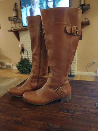 nine west wide calf boots