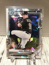 NON AUTO 2021 Bowman Chrome 1st Jared Kelley Atomic Refractor White Sox ROOKIE 1