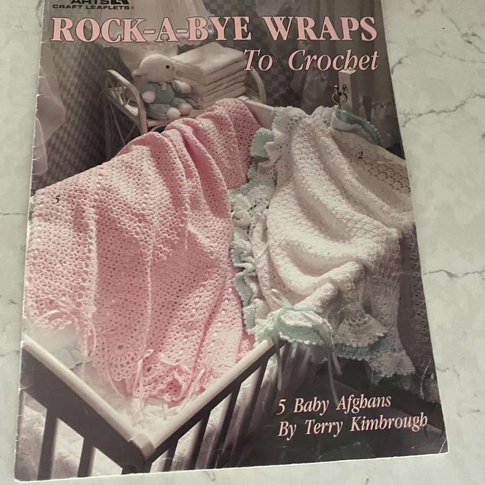 Leisure Arts Crochet Our Best Baby Afghans Paperback Booklets - Lot of 5 - Image 2 of 4