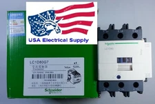 LC1D80G7C Schneider Contactor Coil 120VAC,  50/60Hz 80A