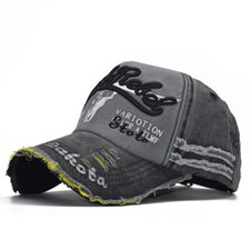 Men Women Distressed Cotton Trucker Baseball Ball Cap Hat Dad Vintage Adjustable