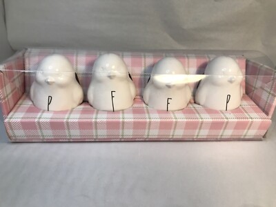 2020 Rae Dunn Easter Set Of 4 Baby Bird Chicks Peep P E E P     New Decor