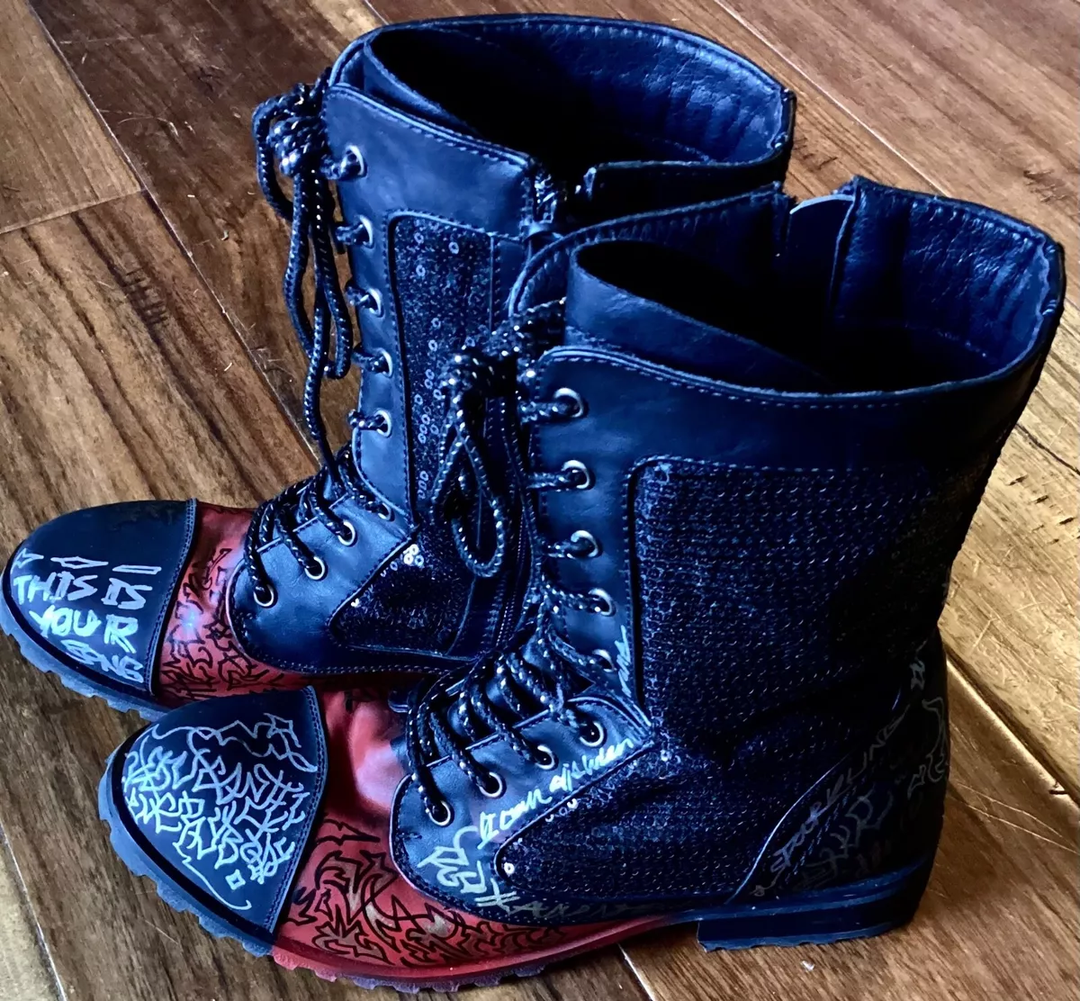 Gia mia best sale combat boots