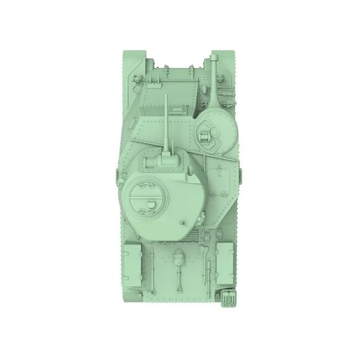 SSMODEL SS87511 1/87 Scale Railway Military Model Kit US M3 Grant Medium Tank - Picture 5 of 5