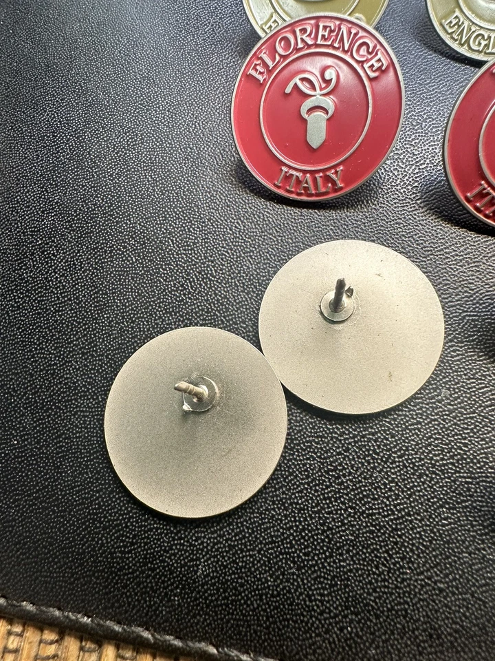 Ballard Designs City Push Pin Set of 20 Italy France England Multiple Colors - Image 4 of 4