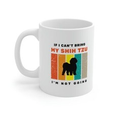 novelty Mug Shih Tzu lover gift for mum dog lover cup for dad birthday