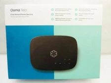 New OOMA Telo Fee Home Phone VoIP Service | 100-0239-602 | Black - Sealed Box