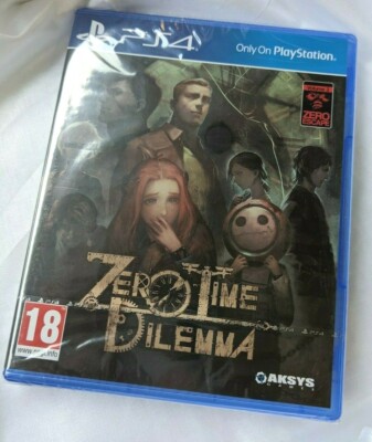 Zero Time Dilemma PS4 New Sealed UK PAL Version Game Sony PlayStation 4