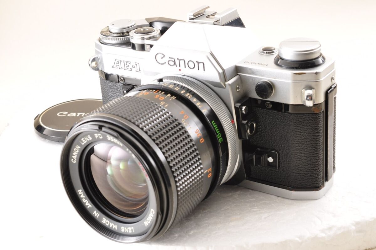 Excellent+5* Canon AE-1 Silver Film Camera /FD 35mm F2 SSC Excellent+5* Canon AE-1 Silver Film Camera /FD 35mm F2 SSC