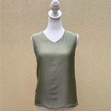 Giorgio Armani sleeveless silk blouse