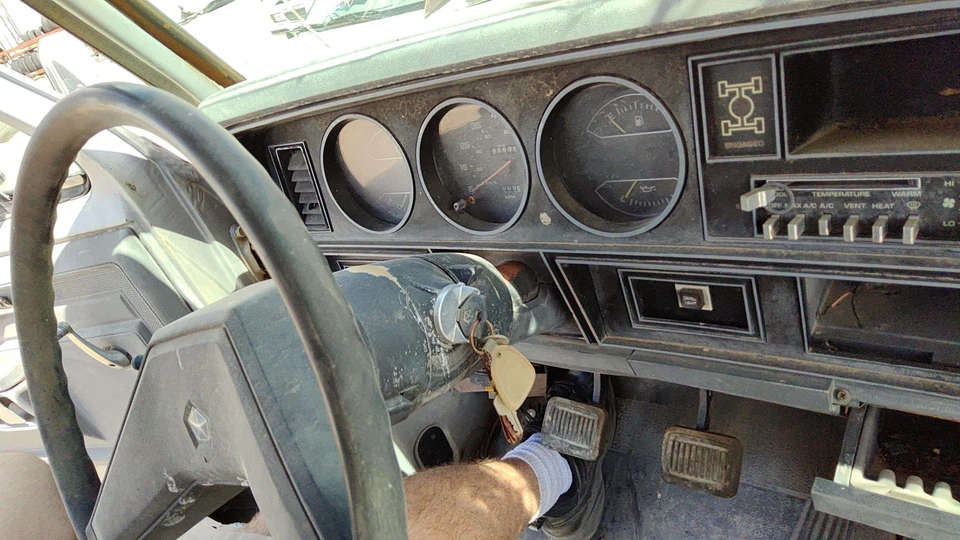 Dodge Ram W250 1981-1987 conjunto de columna de dirección OEM Foto 4 de 4