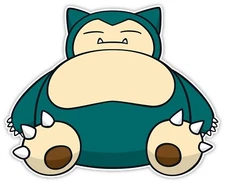 Pokemon Snorlax Vinyl Decal Sticker *SIZES* Wall