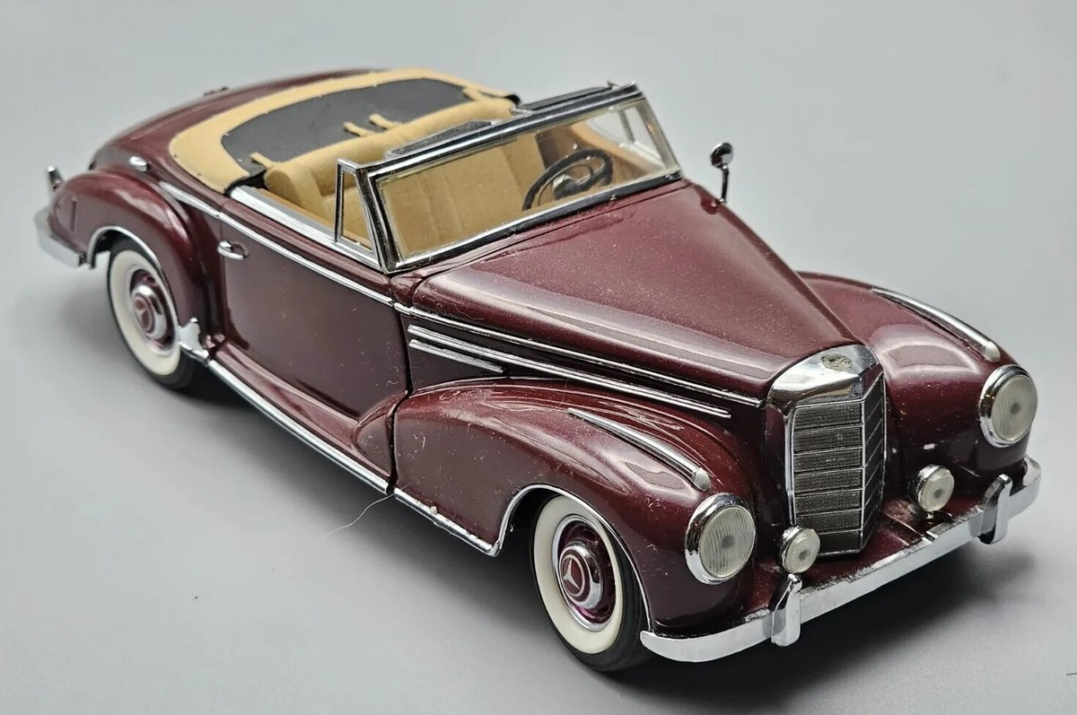 FRANKLIN MINT 1/24 1957 MERCEDES-BENZ 300SC CABRIOLET FRANKLIN MINT 1/24 1957 MERCEDES-BENZ 300SC CABRIOLET