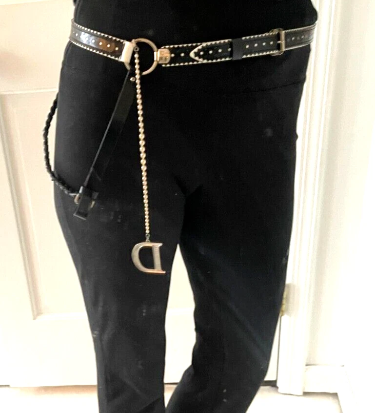 Super Rare Christian Dior Belt with Pearls John Galliano Era 2005 - Image 2 of 4