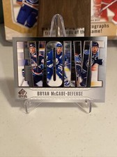 2020-21 SP SIGNATURE EDITION LEGENDS EVOLVE BRYAN MCCABE TORONTO MAPLE LEAFS E15