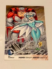 DC New 52 Oversized Sketch Card by Andy Price from Redemption