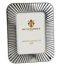 7"x5" in Solid 925 Sterling Silver Photo Picture Frame* 3004 /13x18 USA