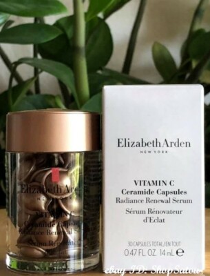 ELIZABETH ARDEN Vitamin C Ceramide Capsules Radiance Renewal Serum 30 Capsules