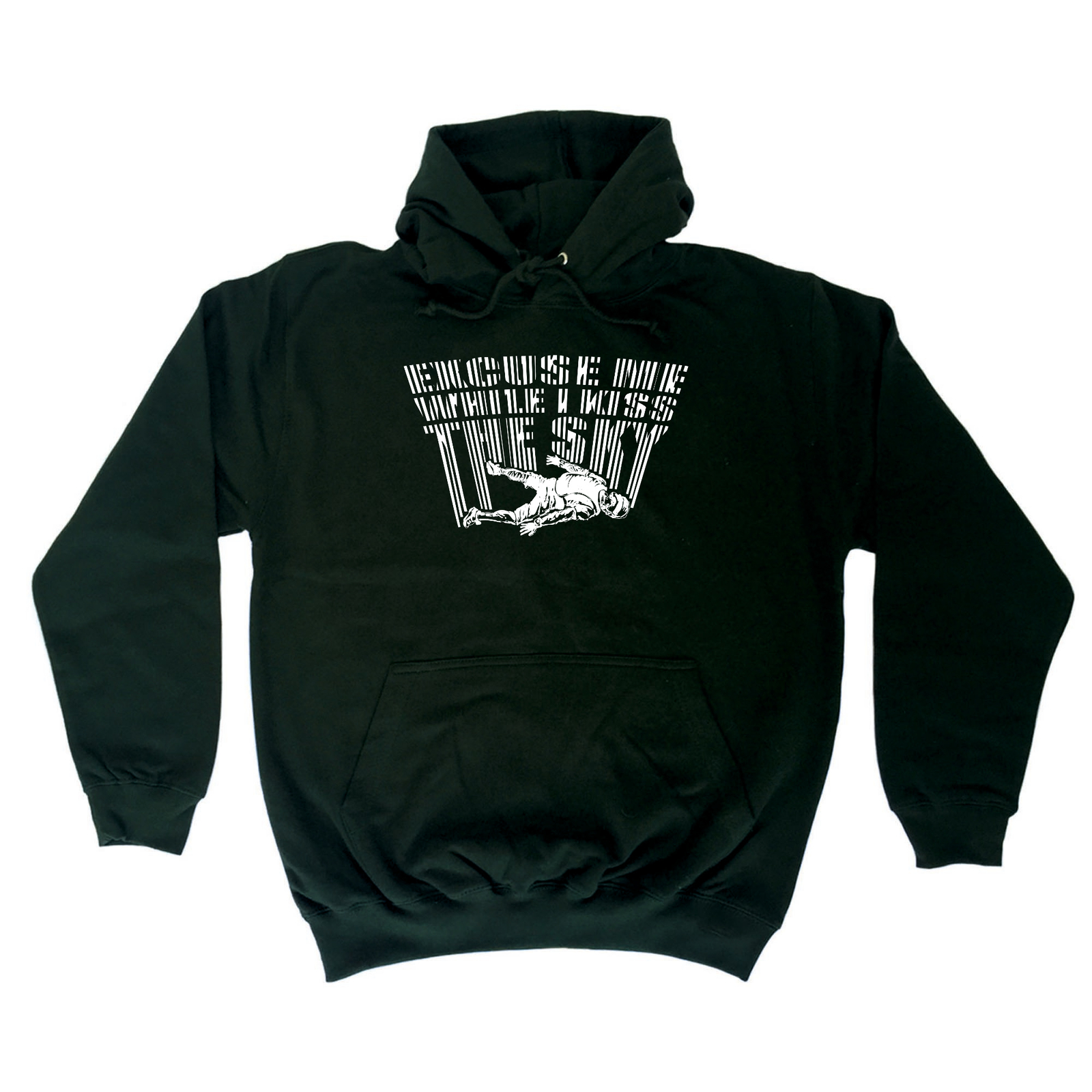 Skydive Excuse Me While I Kiss The Sky Funny Novelty Hoodie  
