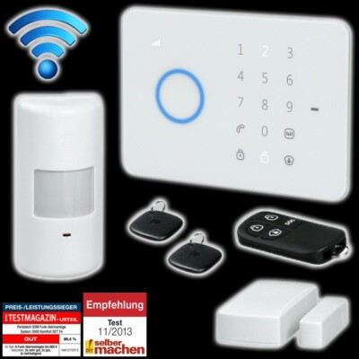 GSM Funkalarmanlage System 3000SET F4 Komfort PENTATECH App Handy Telefon Anruf
