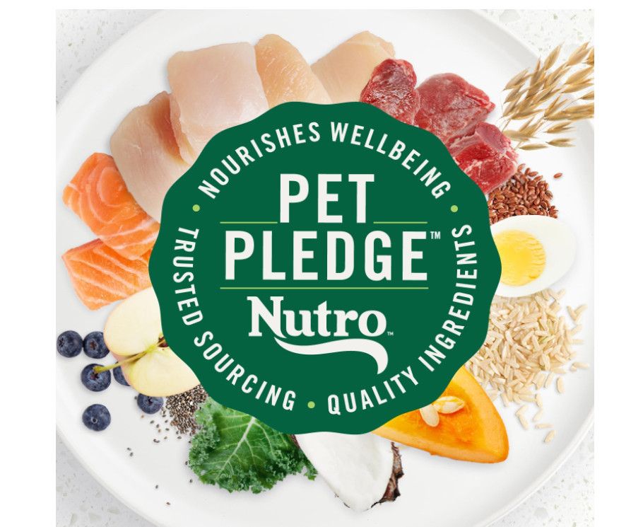 Nutro Ultra Senior Dry Dog Food  A Trio Of Proteins Chicken, Lamb & Salmon 30Lb