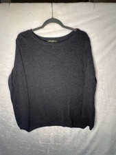 Eddie Bauer cotton blend pullover crewneck sweater sz L