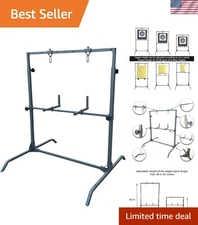 Adjustable Archery Target Stand - Durable Heavy-Duty Design for Flexible Use