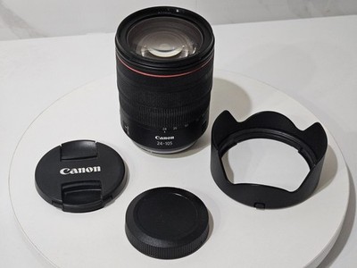 CANON RF 24-105MM F4 L IS USM SCRATCH ON GLASS READ