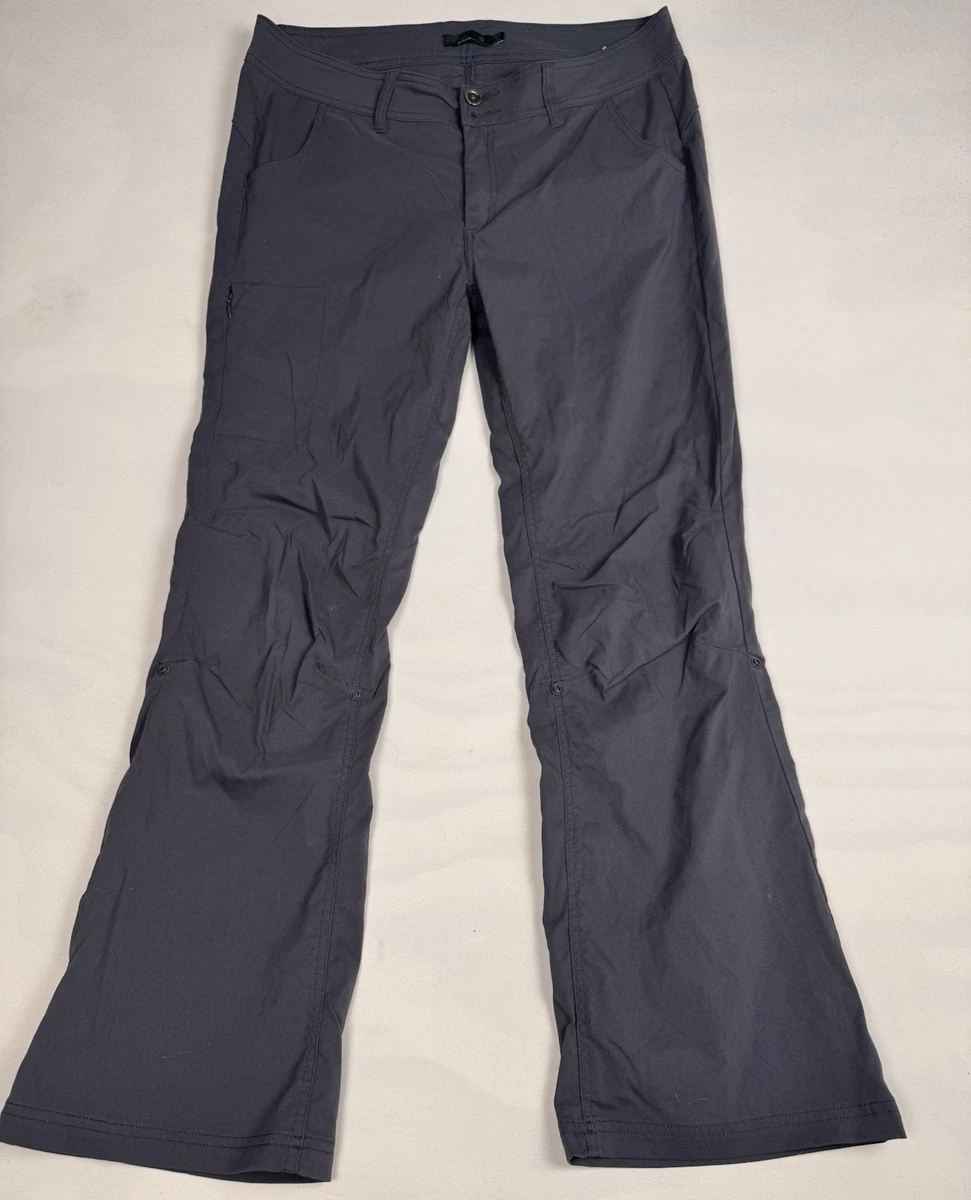 Pantalon Cargo Prana Femme – Gris, Taille 4 – Randonnée, Voyage, Décontracté (occasion)