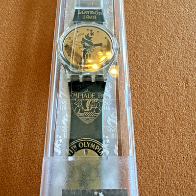 Rare Swiss Swatch 1996 ATLANTA Olympics Limited Edition  display picture 2