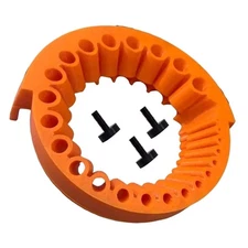 Orange Portable Drill Bit Sharpener, Power Drill Bit Grinding Attachment Tool