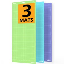 Cutting Mats for Cricut Maker 3,Maker,Explore 3,Air 2,12x24 inch Variety Repl...