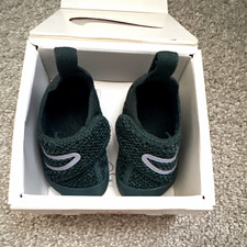 Nike Green Knit Slip-On Sneakers Baby/Toddler 3c Lightweight Low Top