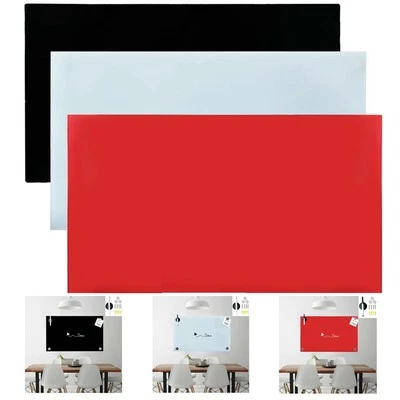 MUCOLA Magnettafel Memoboard Glastafel Magnetpinnwand Magnetboard Glasmagnettafel Tafel