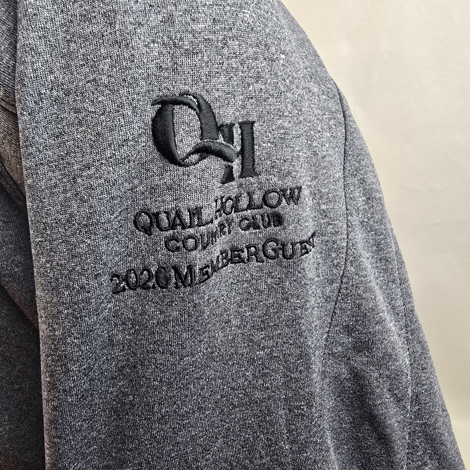 Zero Restriction Pullover Mens Large Gray Quarter… - image 4