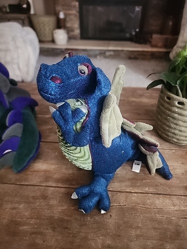 Pair of Manhattan Toy Dragons Plush Stuffed Animal - Picture 4 of 8