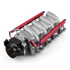 Chevy Ls1 Ls2 Ls6 Polished Aluminum Intake Manifold With 92mm Throttle Body Chevy Ls1 Ls2 Ls6 Polished Aluminum Intake Manifold With 92mm Throttle Body