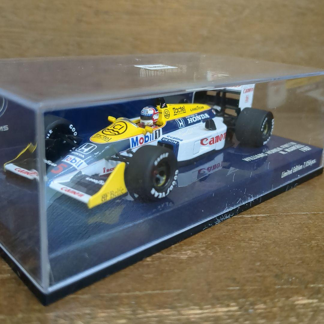 ミニチャンプス　MINICHAMPS WILLIAMS HONDA FW11B MINICHAMPS 1/18 F1 1987 Williams Honda FW11B Japanese GP N