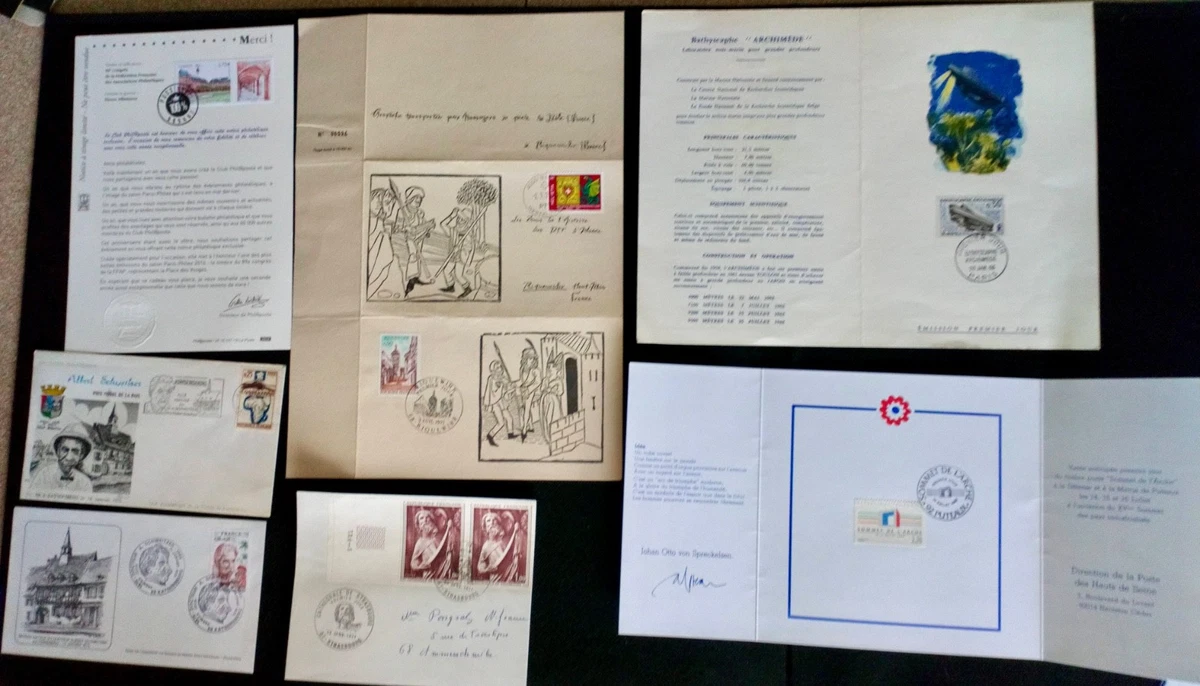 Enveloppes FDC Jean Moulin 1992 - Timbre 1er Jour, Série France