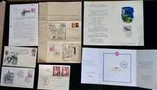 LOT de plus 50  ENVELOPPES  FDC  1er JOUR /cartes Maximum...+ 3 Blocs souvenirs