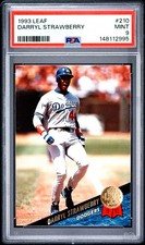 1993 LEAF #210 DARRYL STRAWBERRY PSA 9