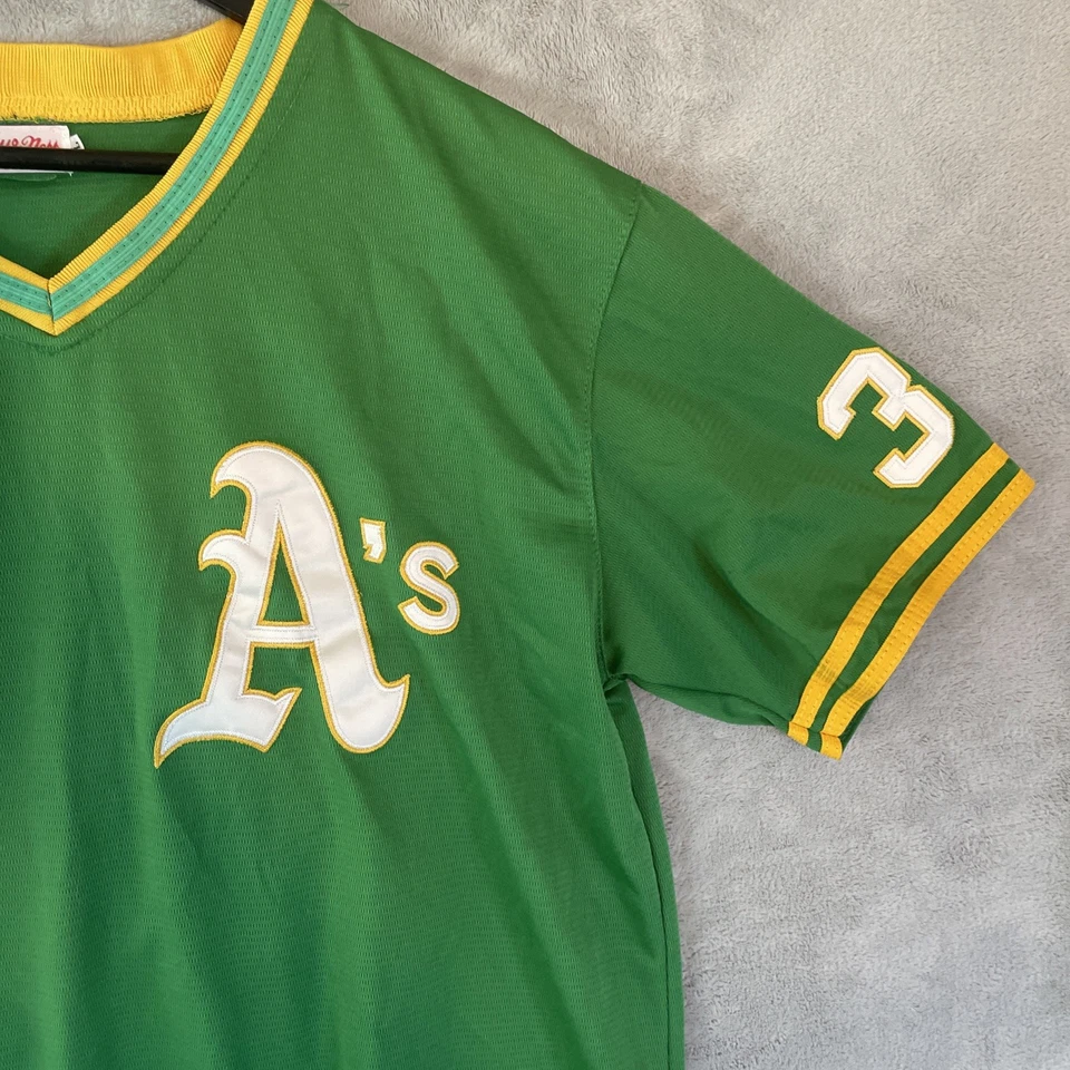 Camiseta deportiva Mitchell & Ness Money Miller Oakland Colección Cooperstown Talla XL Foto 3 de 4