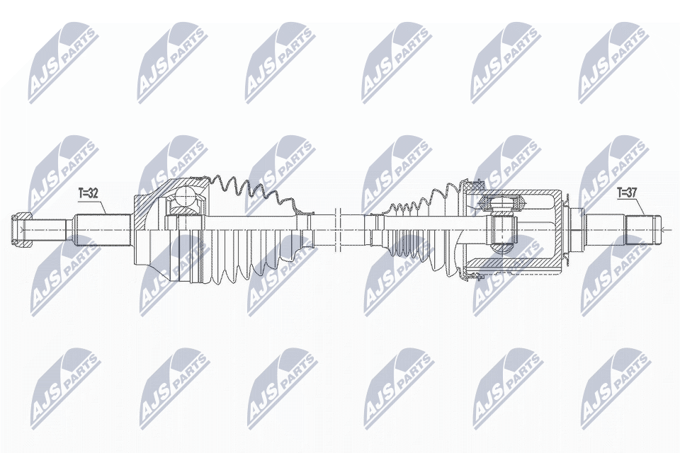 Fits NTY NPW-CH-032 drive shaft ⭐UK Stock⭐ - Image 4