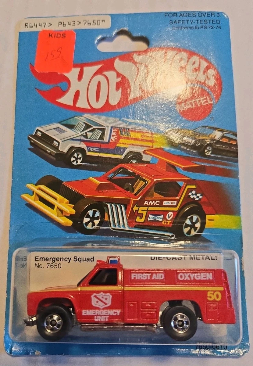Hot Wheels Emergency! Contemporary Manufacture Diecast Cars