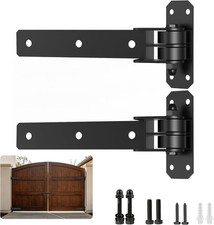 Heavy Duty Gate Hinges, 1000 Lbs Capacity with Built-In Ball Bearings, 13” Bolt-