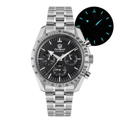 NEW Watchdives WD1863 39mm VK63 Chronograph Watch Quartz VK63