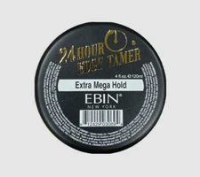 EBIN 24 Hour Edge Tamer EXTRA MEGA HOLD BLACK 4OZ PROFESSIONAL HOLD