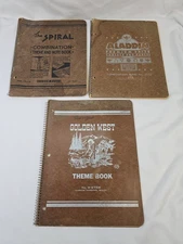 1960s Ephemera Notebooks Song Books Full Golden West The Spiral Aladdin 